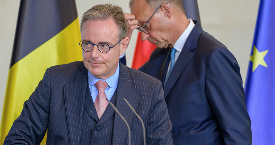 friedrich merz und bart de wever