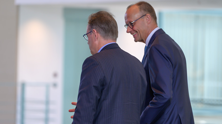 friedrich merz und bart de wever