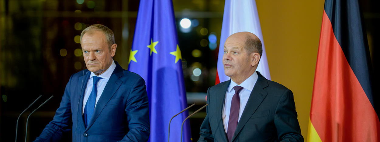 donald tusk and olaf Scholz